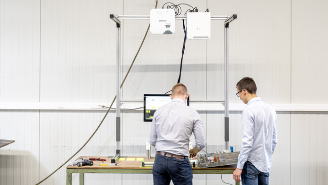 STEM - Leerlingen werken aan hun eindproject (HIM)