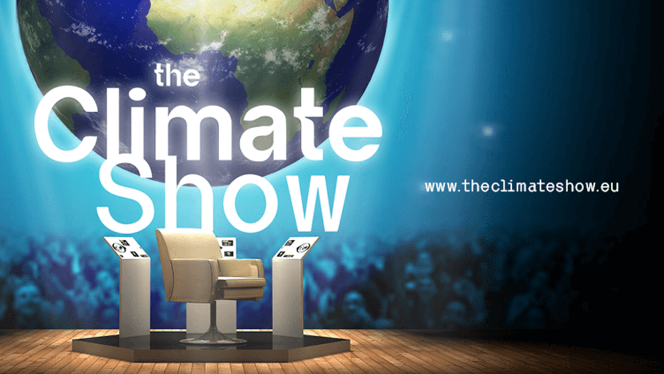 Banner 'the climate show'